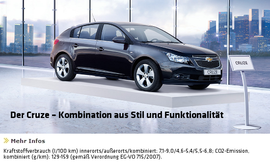 Happy Deals bei Chevrolet.