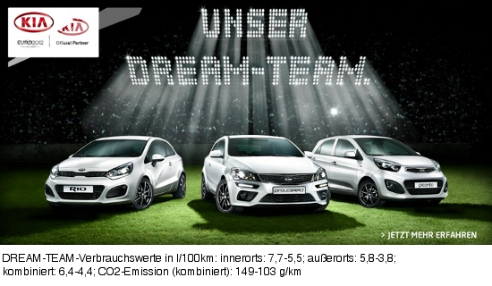 Die neuen DREAM-TEAM-Sondermodelle zur UEFA 2012
