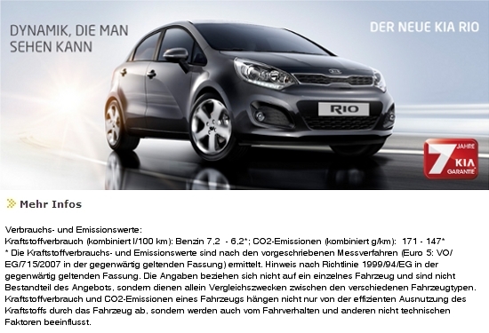 Der neue Kia Rio