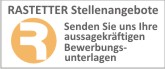 Rastetter Stellenangebote