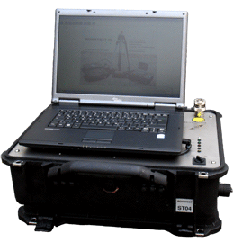 Dieser Lap Top ist mit einer speziellen Software ausgestattet, die die Schadstellen aufzeigt und Ihnen genau Ihren Ort vermittelt, so dass Sie sich teure Komplett-Aufgrabungen des Rohres sparen können. Dieser Lap Top ist mit einer speziellen Software ausgestattet, die die Schadstellen aufzeigt und Ihnen genau Ihren Ort vermittelt, so dass Sie sich teure Komplett-Aufgrabungen des Rohres sparen können.