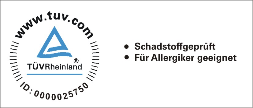 T&Uuml;V-Allergiker Siegel
