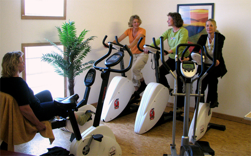 Fitnessraum auf dem Ferienhof Baustrup Fitnessraum auf dem Ferienhof Baustrup