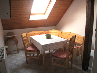 Ferienwohnung mit Eckbank