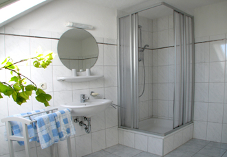 Badezimmer der Ferienwohnung