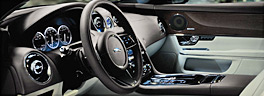 Neuer Jaguar XJ 2009 Cockpit