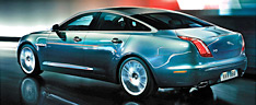 Neuer Jaguar XJ 2009 Heck