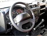 Land Rover Defender Cockpit